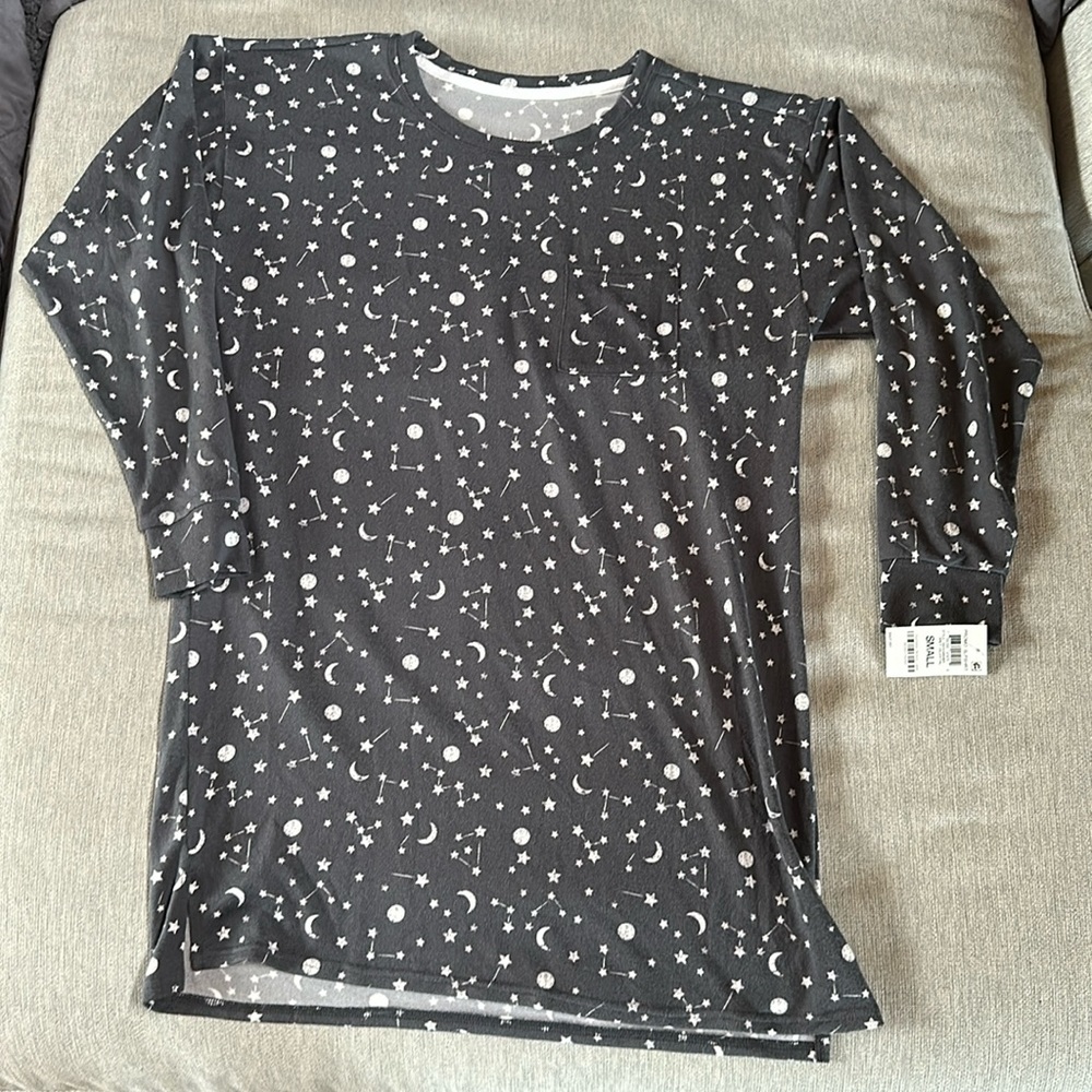 Sleeping gown pajama dress
